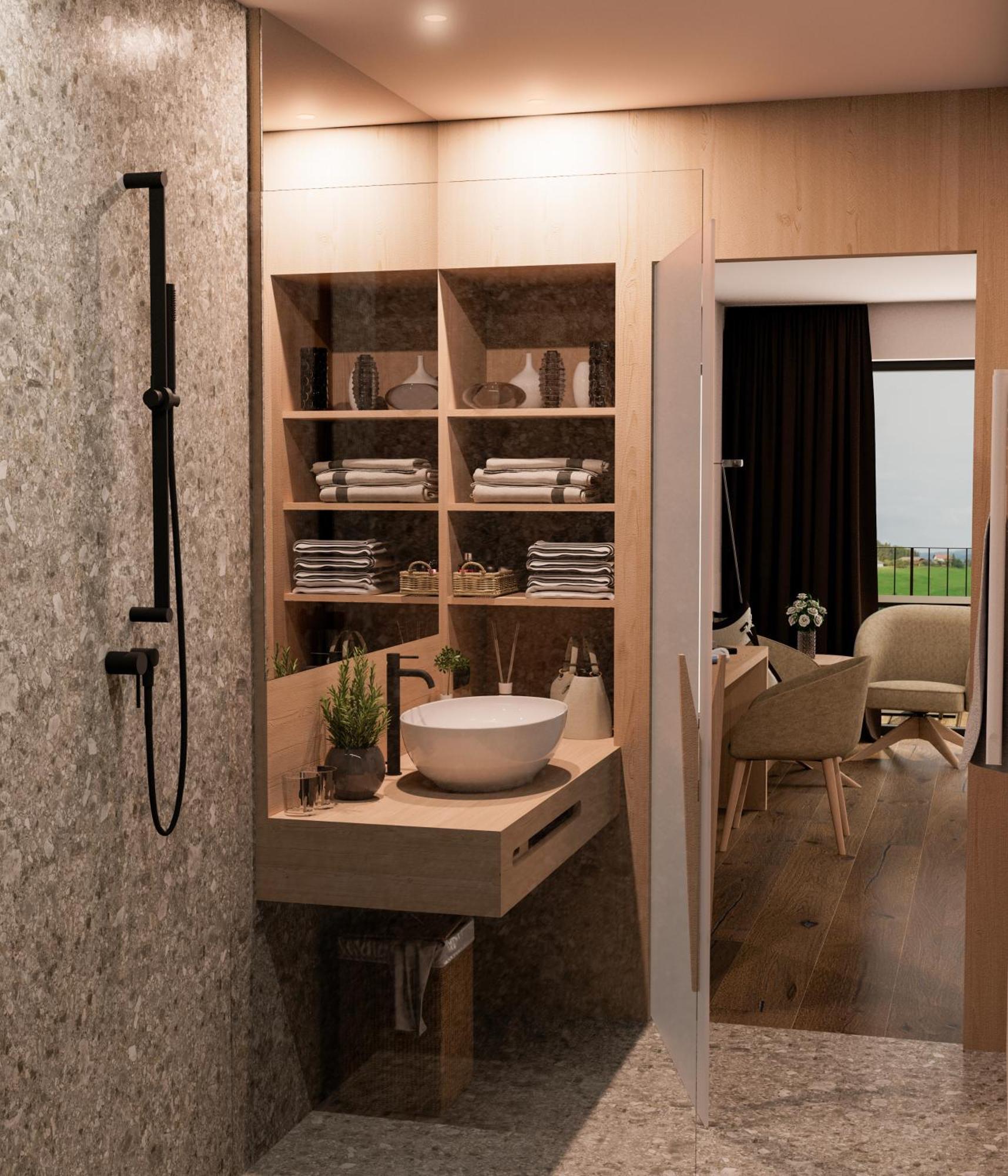 Hotel Alpenflora Castelrotto Rum bild