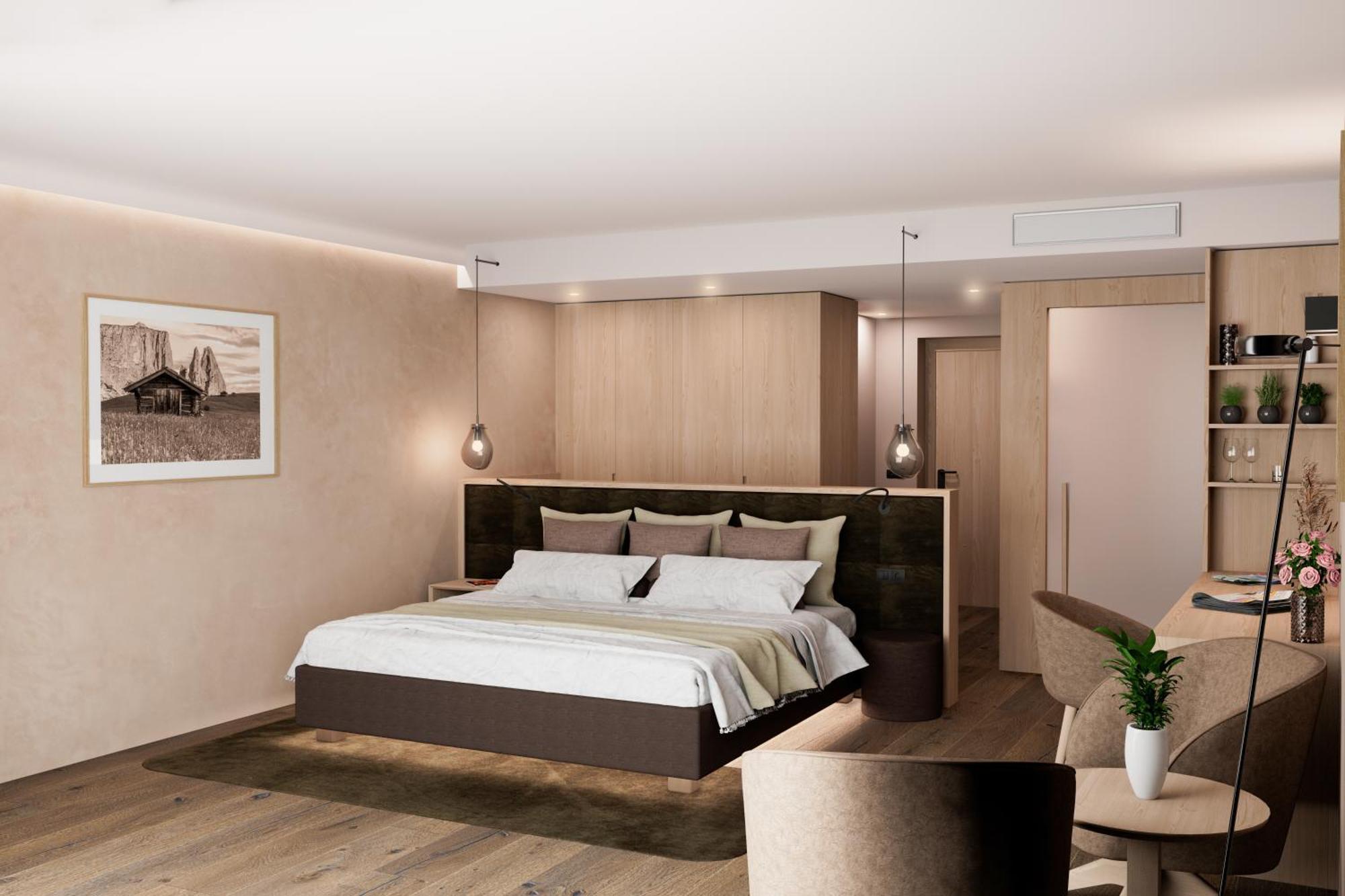 Hotel Alpenflora Castelrotto Rum bild