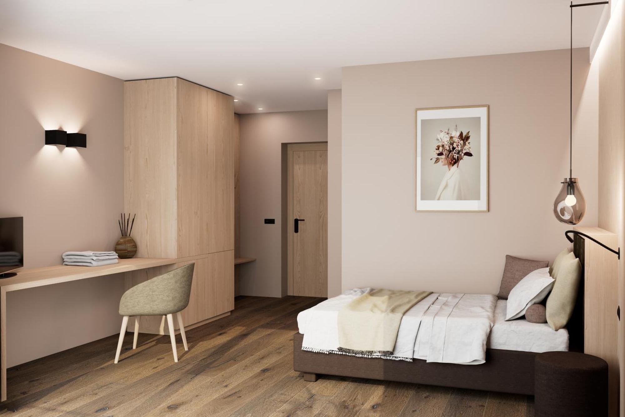 Hotel Alpenflora Castelrotto Rum bild